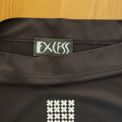 Black Elastic Blouse EXCESS