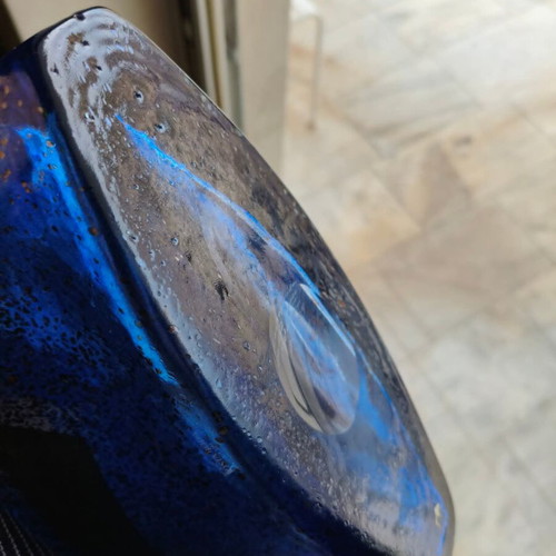 Art Glass Satellite Vase by Bertil Vallien for Kosta Boda, like new