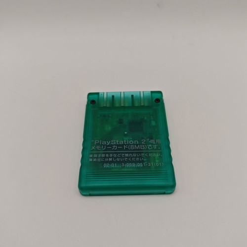 Sony PlayStation 2 Memory Card Emerald