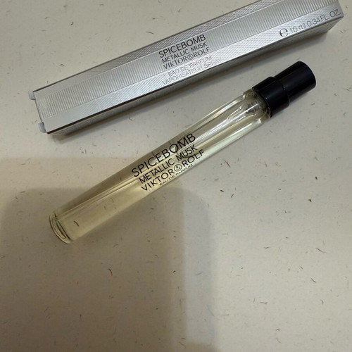 Viktor & Rolf Spicebomb Metallic Musk Eau De Parfum mini perfume 10ml new