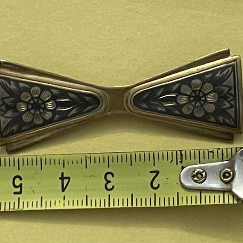Antique Russian silver pin like new