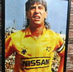 Framed sports idol photo 30x40 cm like new