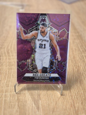Tim Duncan NBA Greats 48/50 Card new Panini