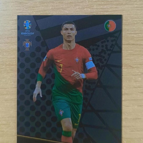 Topps Match Attax Rare Football Cards Lot - Ronaldo Black Edge, Bellingham Energy, Mbappé, Henry, Susic Auto