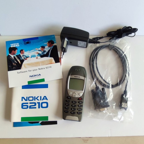 Nokia 6210 full box used, complete retro phone set