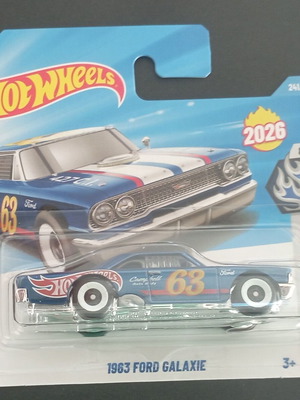 Hot Wheels 1963 Ford Galaxie μεταλλικό αυτοκινητάκι