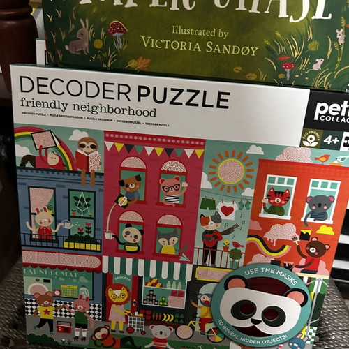 Decoder Puzzle sealed for 4+ with Paper Chase children's book