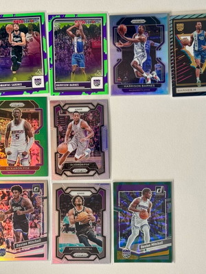 Κάρτες Panini Basketball Sacramento Kings Parallel Prizm 2023-24, πακέτο 12, καινούργιες