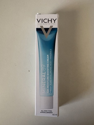 Vichy Mineral 89 72h Moisture Boosting Cream Fresh 40ml new