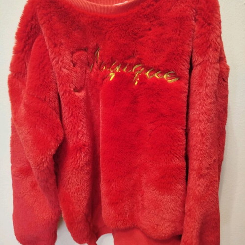 Terranova red sweatshirt like new, size 152/158 for girls