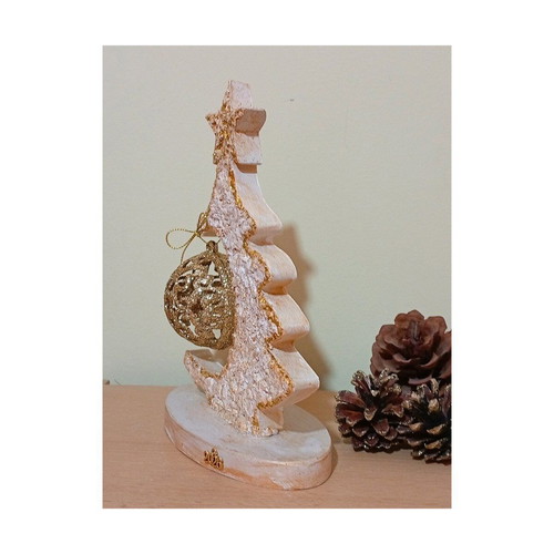 Handmade large ceramic Christmas tree charm 2026 new