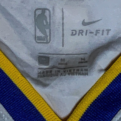 Nike Golden State Warriors Klay Thompson #11 Swingman jersey used, size M
