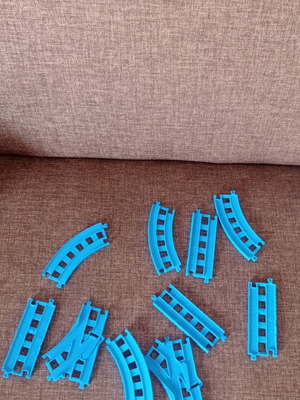Train Tracks Compatible Pieces Like New