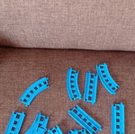 Train Tracks Compatible Pieces Like New