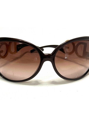 Dolce & Gabbana oversized brown sunglasses used