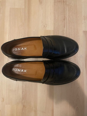 Jonak Paris leather loafers used