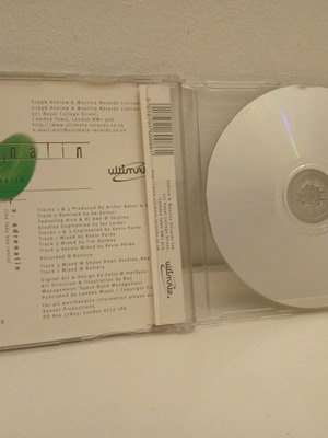 Senser Adrenalin CD Single used, electronic