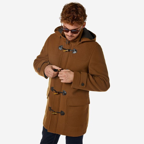 Sogo Montgomery coat men's new camel color