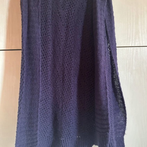 Handmade scarf like new, purple