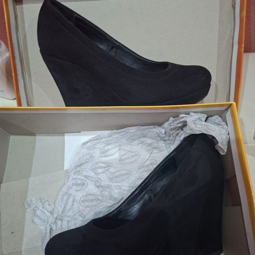 Wedge platform women's shoes like new, size 37