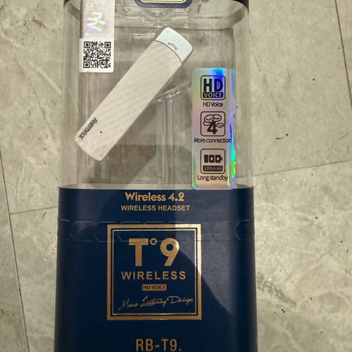 Remax RB-T9 Bluetooth Headset new, lightweight and high quality