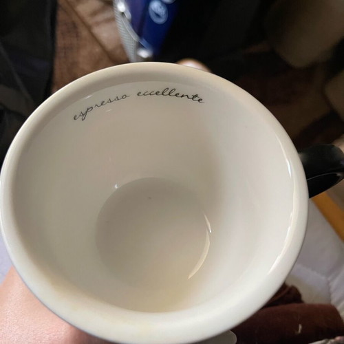 Latte glasses like new, set of six in stock