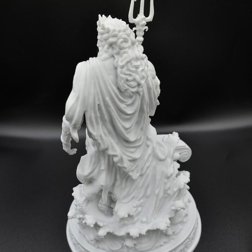 Poseidon 3D printed statue new, premium PLA