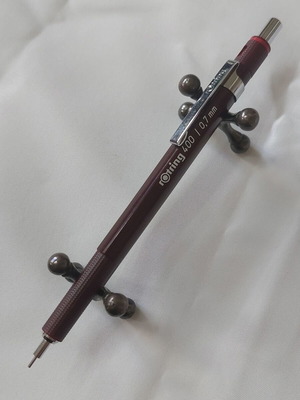 Rotring 400 0.7mm mechanical pencil used