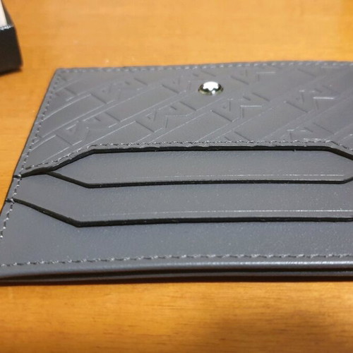 Card Holder Mont Blanc M-Gram 4810 new, gray-green