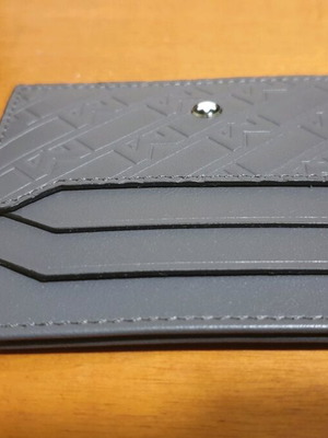 Card Holder Monte Blanc M-Gram 4810 καινούργιο, γκρι-πράσινο