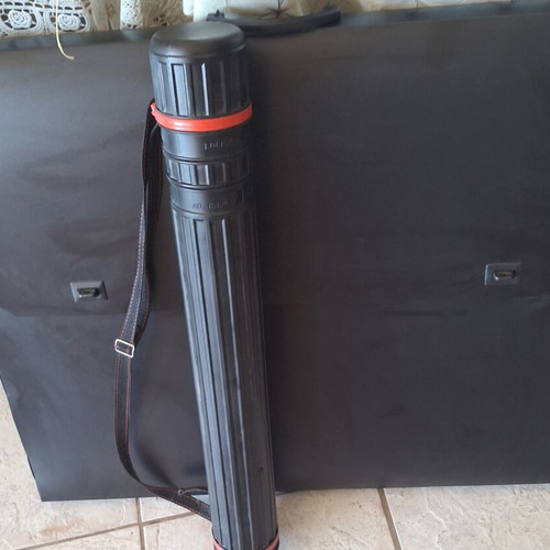 Drawing board parallilo with parallelogram and freehand board, like new, carrying case and bonus case