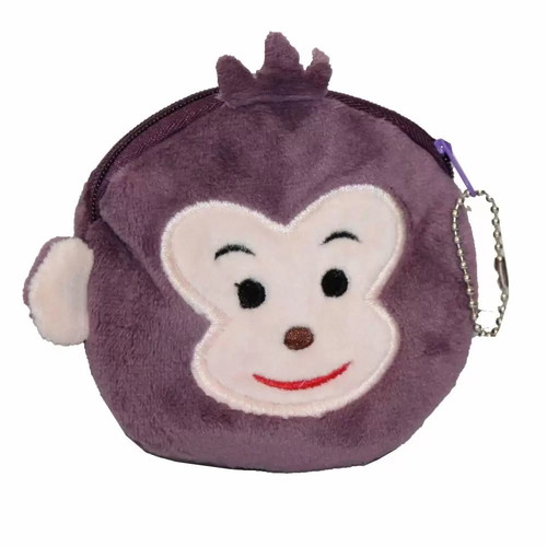 Children's wallet animal purple new