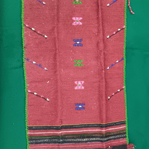 Traditional apron used, genuine old folk costume
