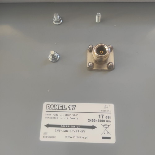 Interline PANEL 17 Directional Wi-Fi Antenna like new 2.4 GHz