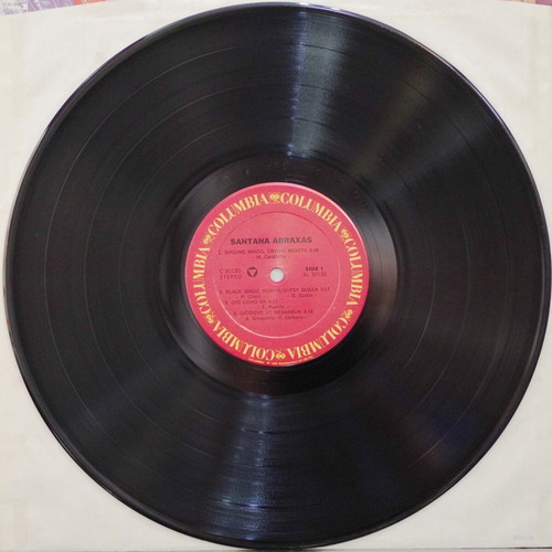 Santana Abraxas vinyl like new, rock