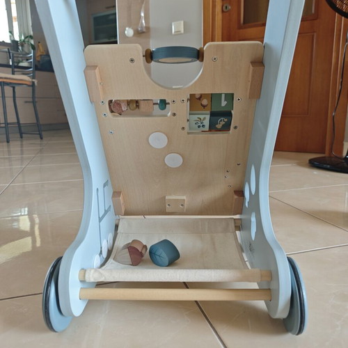 Little Dutch Forest Friends baby walker, blue