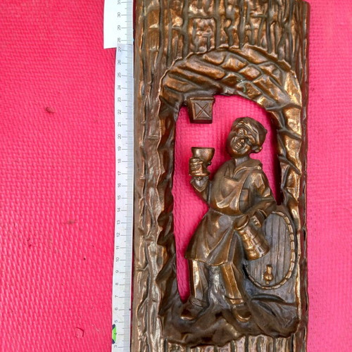 Vintage copper drunkard used