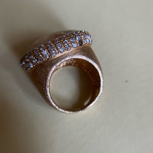 Galerie Tsangarakis ring used, 925 silver and 0.10 micro gold