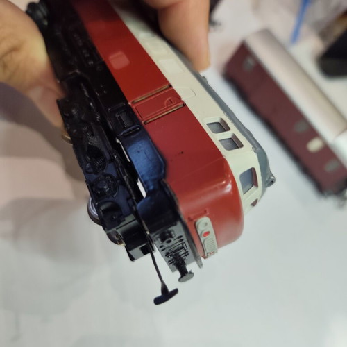 Liliput HO model train set with locomotive and wagons