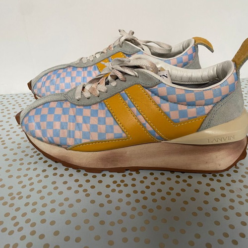 Lanvin sneakers used, size 37, colorful