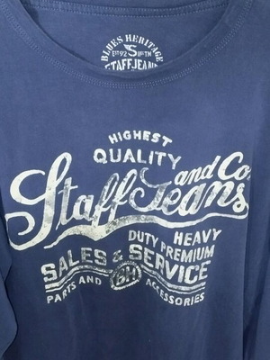 Staff blue XL shirt used