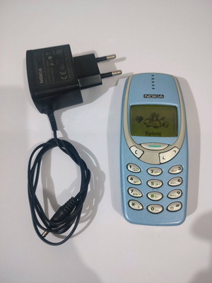 Nokia 3310 Classic Phone μεταχειρισμένο, limited edition, vintage μπλε
