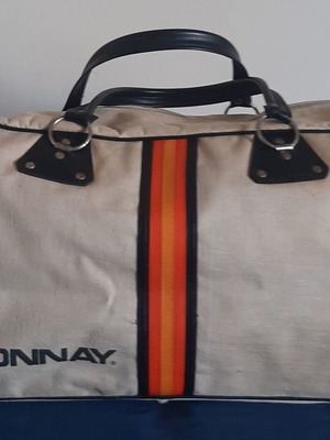 Vintage DONNAY Αθλητικός Σάκος Γυμναστηρίου μεταχειρισμένος 1960-1970