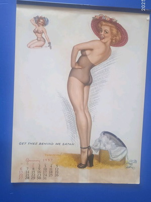 Λιθογράφος ημερολόγιο 1957 μεταχειρισμένο, καλή κατάσταση