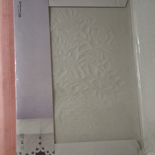 Golden folder with one sheet each