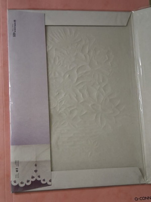 Golden folder with one sheet each