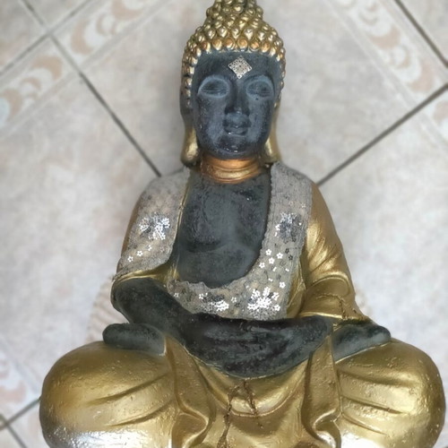 Buddha decorative large new statue 31x41 cm