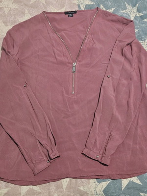 Amisu blouse pink like new size M