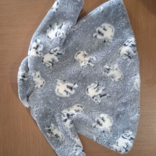 Synthetic fur for 4-5 years old, new, size 98 cm