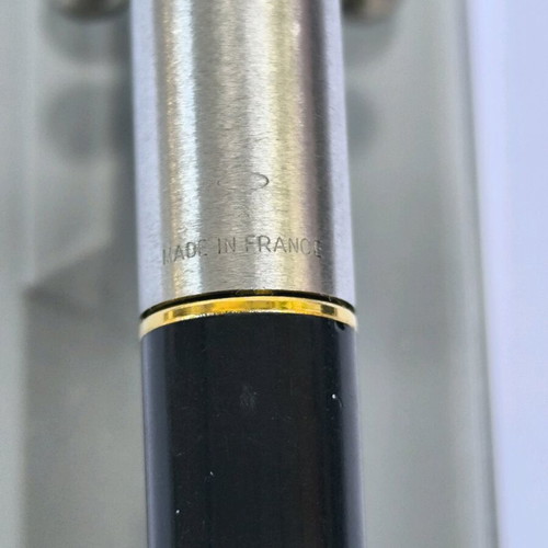 PARKER pen used tricolor made in France with case